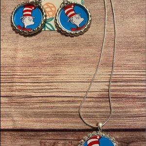 Dr Seuss jewelry set